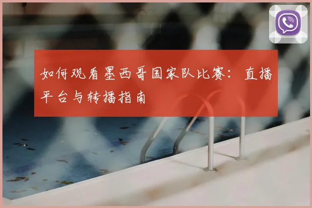如何观看墨西哥国家队比赛：直播平台与转播指南