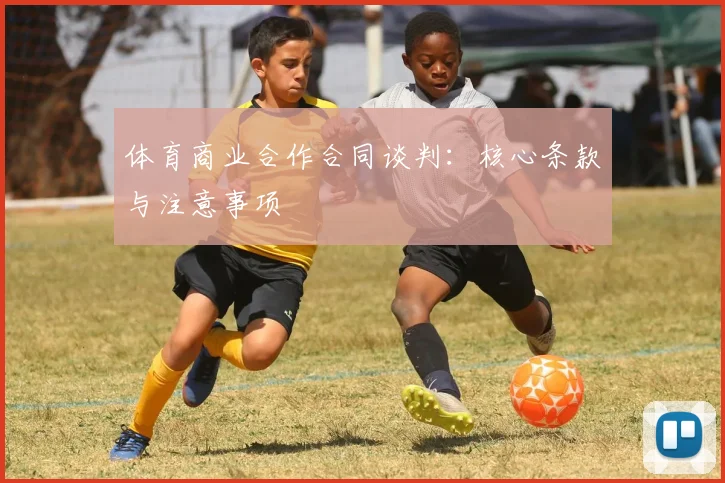 体育商业合作合同谈判：核心条款与注意事项