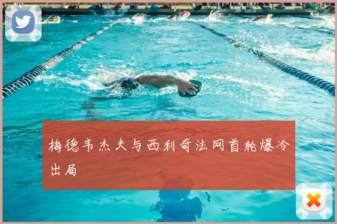 梅德韦杰夫与西利奇法网首轮爆冷出局